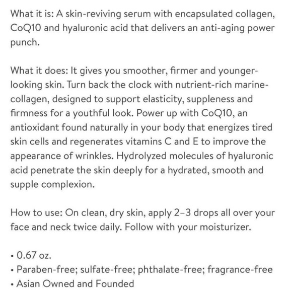 SKIN INC SUPPLEMENT BAR My Daily Dose of Uplift Serum Cocktail Smooth & Lift NIB - Picture 5 of 14